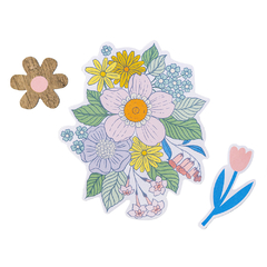 Jen Hadfield Design - Coleção Flower Child - Die cuts florais na internet