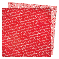 Vicky Boutin Design - Coleção Peppermint Kisses - Kit 12 Papéis para Scrapbook - Scrapbook Life - Materiais para Scrapbook