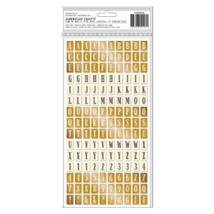 Crate Paper - Coleção Moonlight Magic - Alfabetos adesivados - comprar online