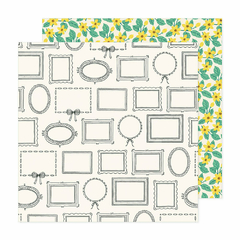 Bea Valint Design - Coleção Poppy and Pear - Kit 24 Papéis para Scrapbook