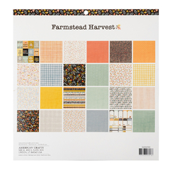 American Crafts - Coleção Farmstead Harvest - Bloco de Papéis 30,5x30,5cm - comprar online