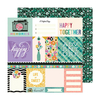 American Crafts - Coleção April and Ivy - Papel para Scrapbook - Lovely Layers 34025568