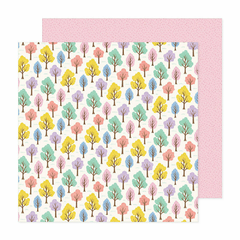 Bea Valint Design - Coleção Poppy and Pear - Papel para Scrapbook - Sunshine 34025791