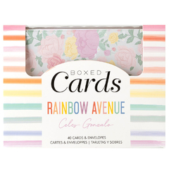 Celes Gonzalo Design - Coleção Rainbow Avenue - Boxed Cards