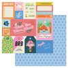 American Crafts - Coleção Coast-To-Coast - Papel para Scrapbook - Wish You Were Here 34025924