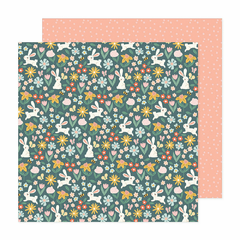 Imagem do Pebbles - Coleção Sunny Bloom - Kit 12 Papéis para Scrapbook