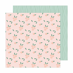 Pebbles - Coleção Sunny Bloom - Papel para Scrapbook - Blossom 34030117
