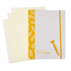 We R Makers - Sticky Folio Yellow - Scrapbook Life - Materiais para Scrapbook