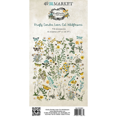 49 and Market - Coleção Krafty Garden - Die cuts Wildflower