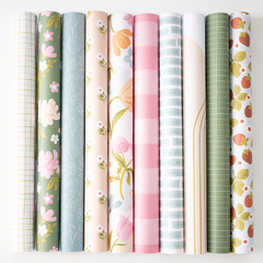 Pinkfresh Studio - Coleção Lovely Blooms - Bloco de papéis para Scrapbook 30x30 cm (12x12 polegadas) - comprar online