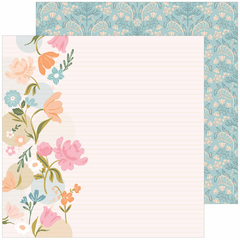 Pinkfresh Studio - Coleção Lovely Blooms - Bloco de papéis para Scrapbook 30x30 cm (12x12 polegadas) - comprar online