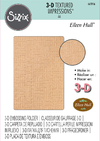 Sizzix - Placa de relevo com impressões texturizadas em 3D - Woven Leather