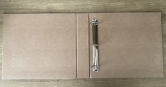ÁLBUM NACIONAL GI DEMELLO para Scrapbook tamanho 30,5x30,5cm (12"x 12") - Cor Azul bebê - Scrapbook Life - Materiais para Scrapbook
