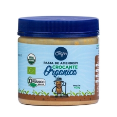 PASTA DE AMENDOIM ORGÂNICA CROCANTE 400G-ORGAN