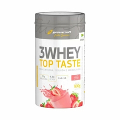 3 WHEY TOP TASTE MORANGO 900G-BODYACTION