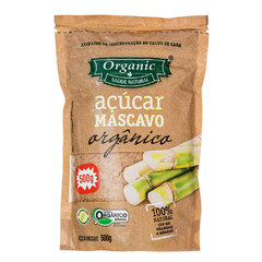 AÇÚCAR MASCAVO 500G - ORGANIC