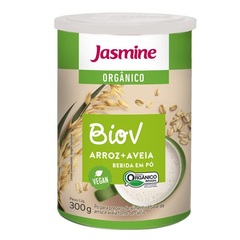 BIOV ARROZ + AVEIA EM PÓ ORGÂNICO 300G - JASMINE