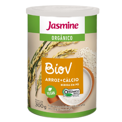 BIOV ARROZ + CÁLCIO EM PÓ ORGÂNICO 300G - JASMINE