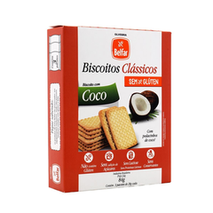 BISCOITO CLÁSSICOS COM COCO 84G - OLVEBRA BELFAR