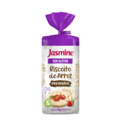 BISCOITO DE ARROZ MULTI GRÃOS 90G - JASMINE