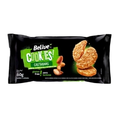 COOKIES ZERO GLUTEN CASTANHA 80G - BELIVE