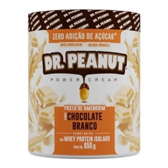PASTA DE AMENDOIM CHOCOLATE BRANCO 650G - DR. PEANUT
