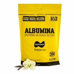 ALBUMINA SABOR BAUNILHA 420G -NATUROVOS