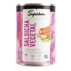 SALSICHA VEGETAL 400G - SUPERBOM