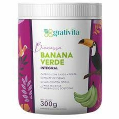 BIOMASSA BANANA VERDE INTEGRAL 300G - GRATIVITA