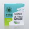 FARINHA DE ARROZ INTEGRAL ORGÂNICO CAIXA 500G - SOLST