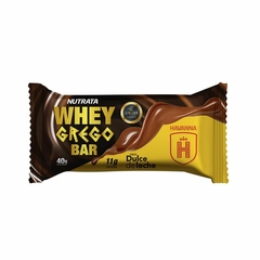 BARRA WHEY GREGO BAR DULCE DE LECHE 40G-NUTRATA