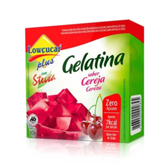 GELATINA CEREJA COM STEVIA 10G - LOWÇUCAR