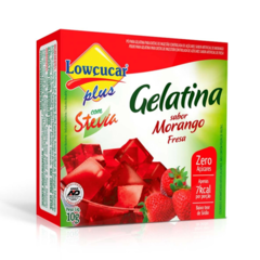 GELATINA MORANGO COM STEVIA 10G - LOWÇUCAR