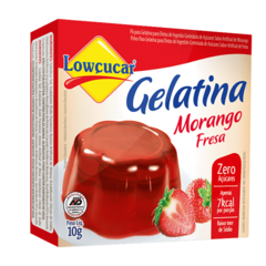 GELATINA MORANGO ZERO 10G - LOWÇUCAR