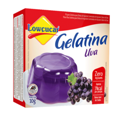 GELATINA UVA ZERO 10G - LOWÇUCAR