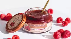 GELEIA DE FRAMBOESA 240g - CASA MADEIRA