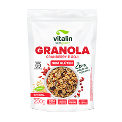 GRANOLA CRANBERRY E GOJI ZERO INTEGRAL 200G - VITALIN