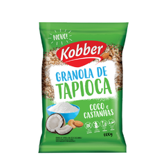 GRANOLA DE TAPIOCA COCO E CASTANHA 600G - KOBBER