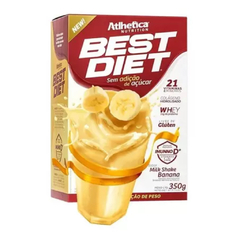 MILK SHAKE BEST DIET BANANA 350G - ATLHETICA