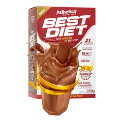 MILK SHAKE BEST DIET CHOCOLATE 350G - ATLHETICA