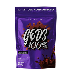 REFIL WHEY GODS 100% CHOCOLATE 900G - CANIBAL INC