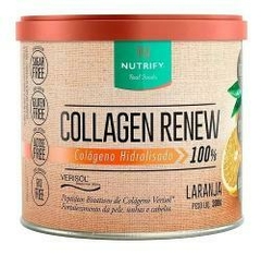 COLLAGEN RENEW 100% SABOR LARANJA 300G - NUTRIFY
