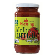 MOLHO DE TOMATE MANJERICÃO ORGÂNICO 330G - BLESSING