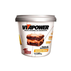 PASTA DE AMENDOIM BROWNIE CREAM 1KG - VITAPOWER