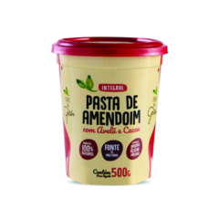 PASTA DE AMENDOIM COM AVELÃ E CACAU 500G - TERRA DOS GRÃOS