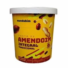 PASTA DE AMENDOIM INTEGRAL 450G - MANDUBIM