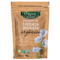 SEMENTE DE LINHAÇA DOURADA 200G - ORGANIC