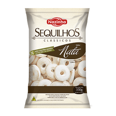 SEQUILHOS SABOR NATA 350G - NAZINHA