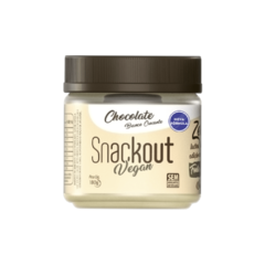 CHOCOLATE BRANCO CROCANTE VEGAN 180G - SNACKOUT