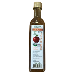 VINAGRE DE MAÇÃ ORGÂNICO 500ML - DOM SPINOSA